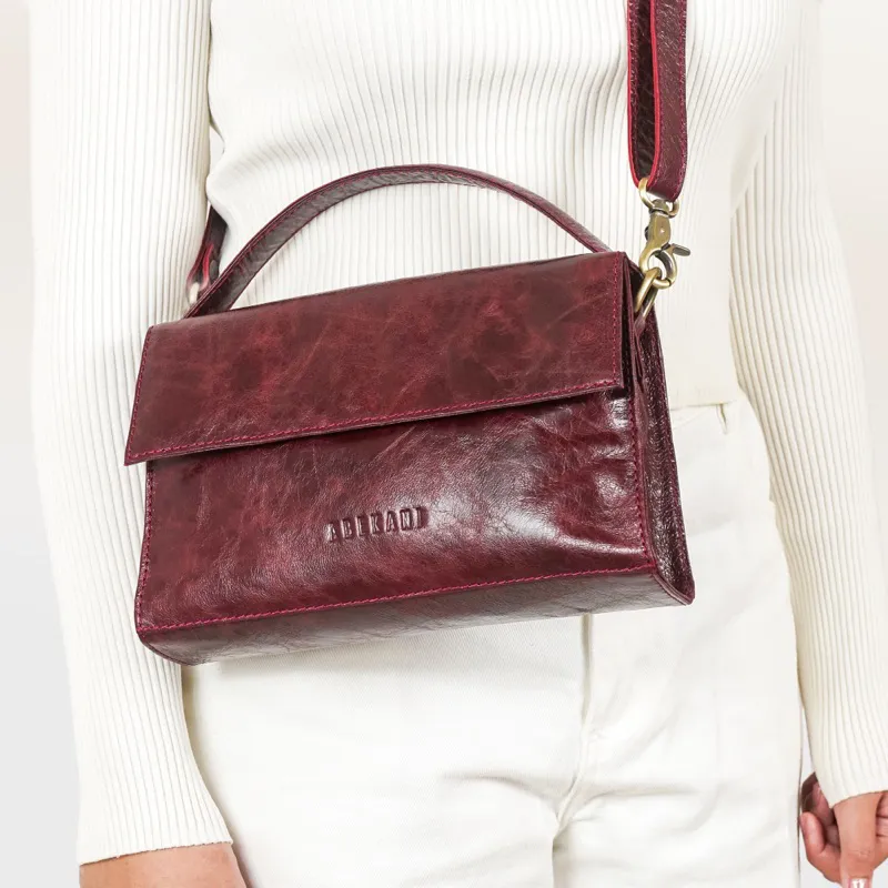 Tas Kulit Wanita ABEKANI SWASTI BAG Top Handle Bag Tas Pesta Hangout Tas Mini Sling Bag
