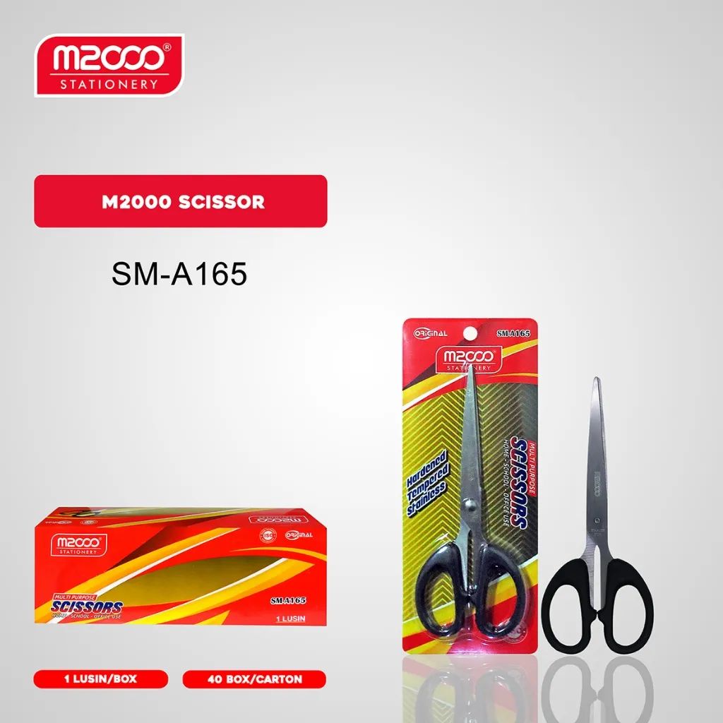 M2000 Gunting Kertas High Quality/ Stainless Steel Scissors M2000/SM-A165