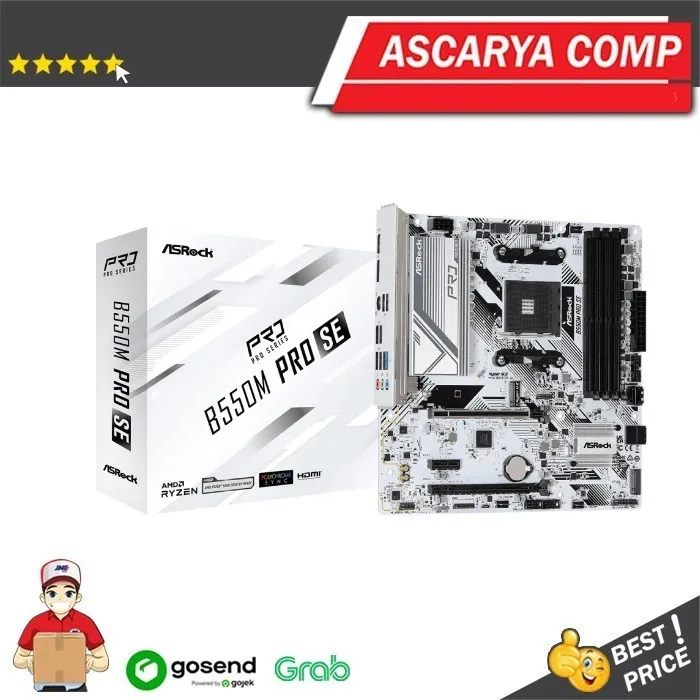 Motherboard ASRock B550M Pro SE - AM4