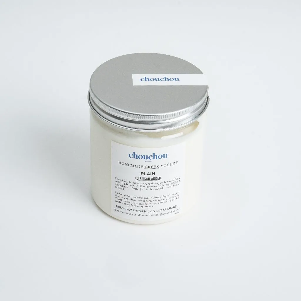 ChouChou Greek Yogurt Plain (475 grams)
