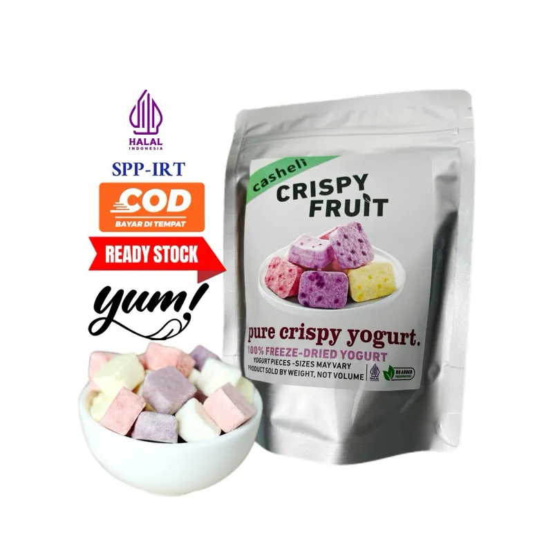 casheli Crispy Freeze-dried Yogurt Mix Fuits Flavor 30g