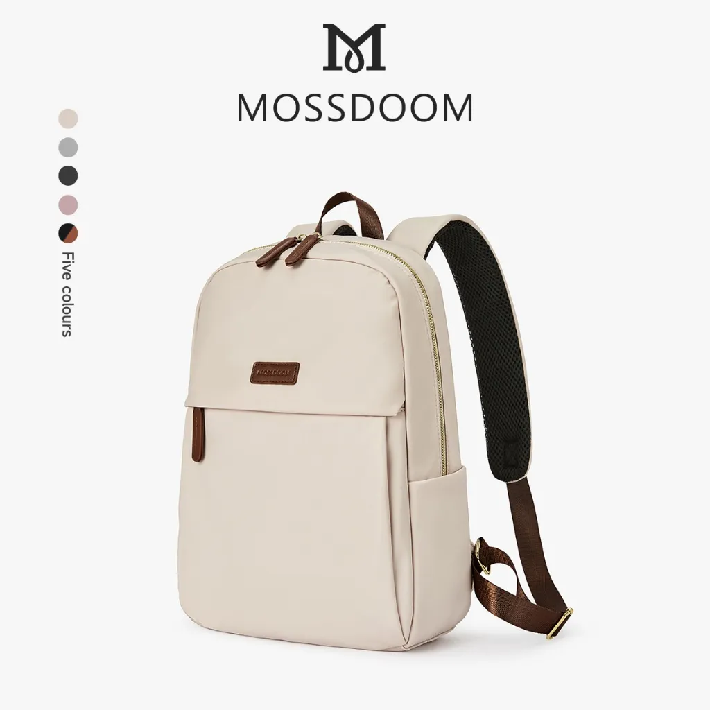 MOSSDOOM Tas Ransel Wanita Goofy Backpack Tahan Air Tas Sekolah