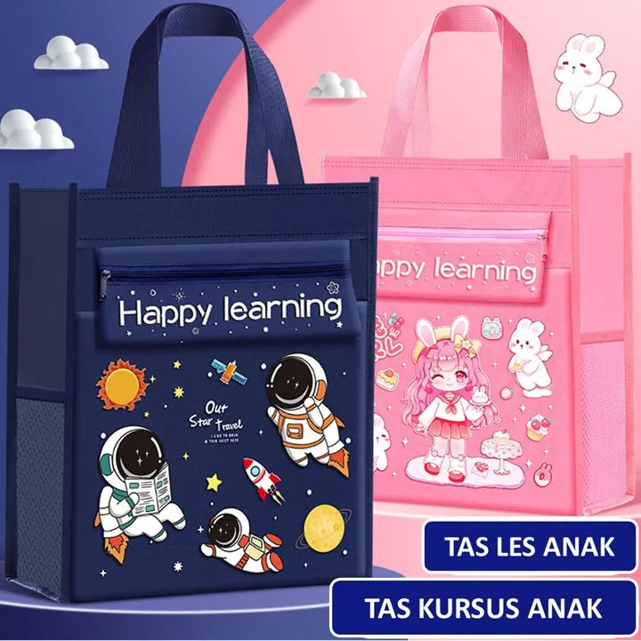 TAS KURSUS ANAK / TAS LES ANAK / TAS PENGAJIAN ANAK / TAS SEKOLAH ANAK BESAR / TAS JINJING ANAK