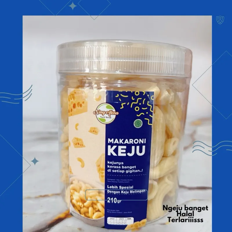 MAKARONI KEJU CHEDDAR (NO MSG) FREE BUBBLE+DUS