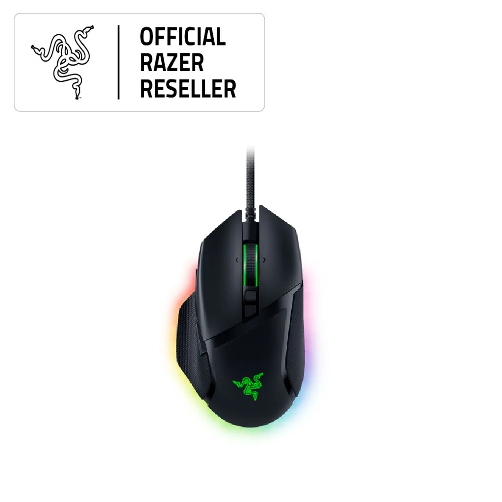 Razer Basilisk V3 – Customizable Gaming Mouse with RGB Lighting