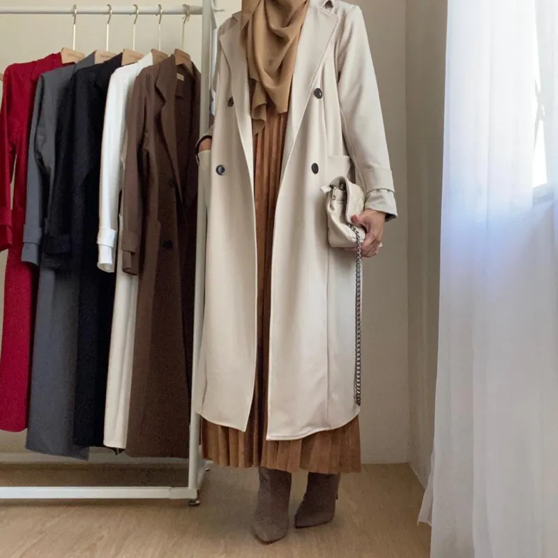 GOOD LOOKING - K4 Long Blazer Muslimah