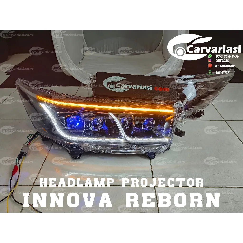 Headlamp Innova Reborn 2016 Headlamp Projector Welcome Led Sequintal