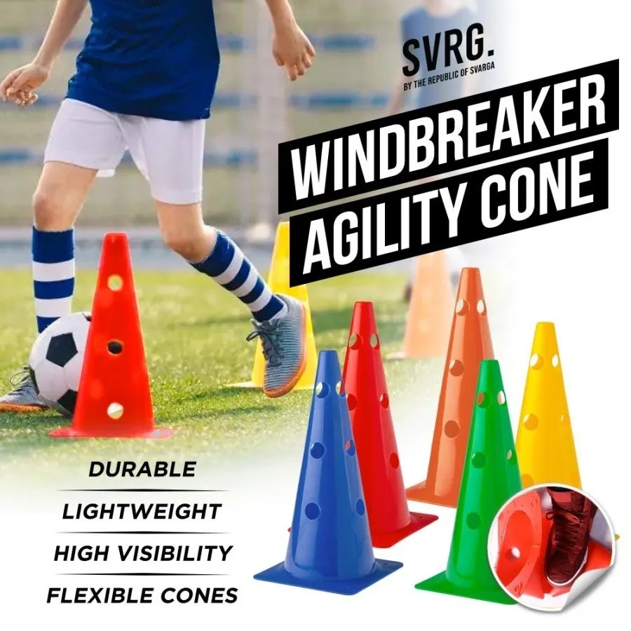 SVRG Agility Cone - Kerucut Latihan Agility dan Kecepatan Per Pcs