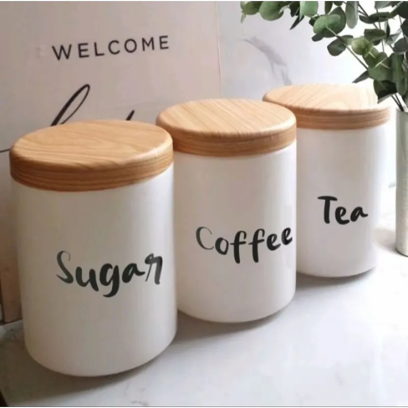 PAKET HEMAT 1000ml | 3pcs PAKET WHITE JAR toples PLASTIK toples bumbu toples estetik