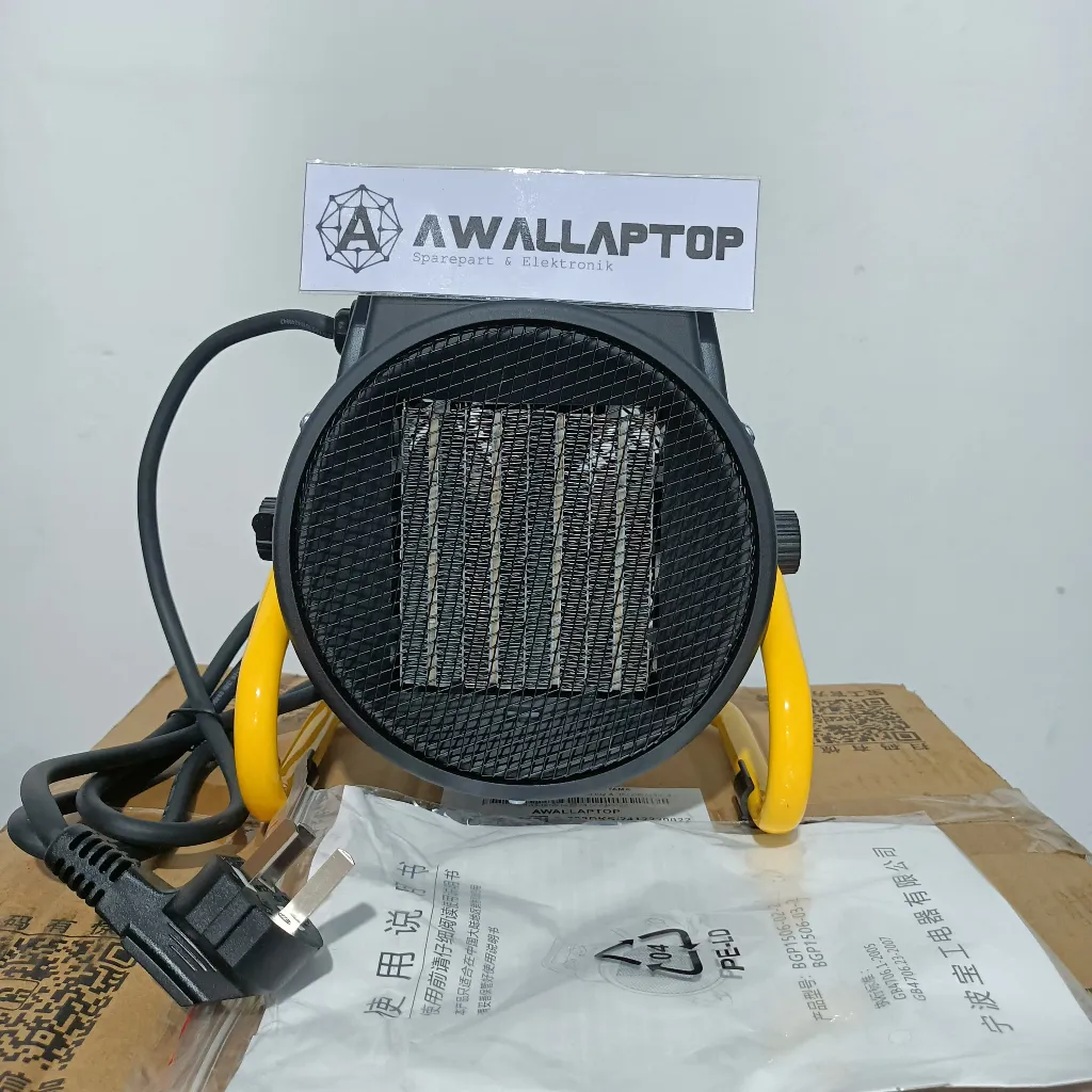 pemanas udara ruangan blower 2000w 2kw 220v pengering pakaian laundry