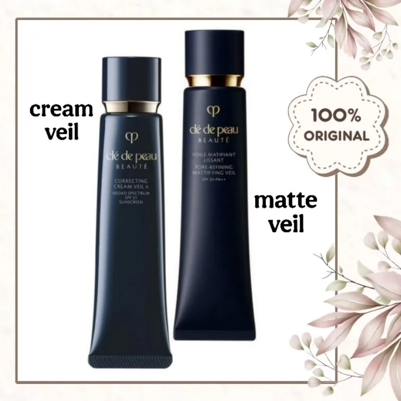 CDP CLE DE PEAU Correcting Skin Primer Makeup Base Correcting Cream Veil & Pore-Refining Mattifying Veil Minimized Pore Refining CLEDEPEAU