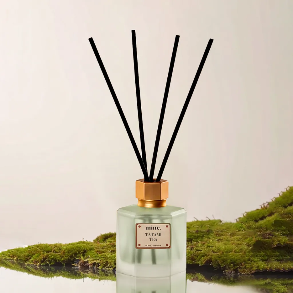 Mine Perfumery Tatami - 100 ml Home Diffuser | Parfum Pengharum Ruangan Khas Jepang Wangi Fresh