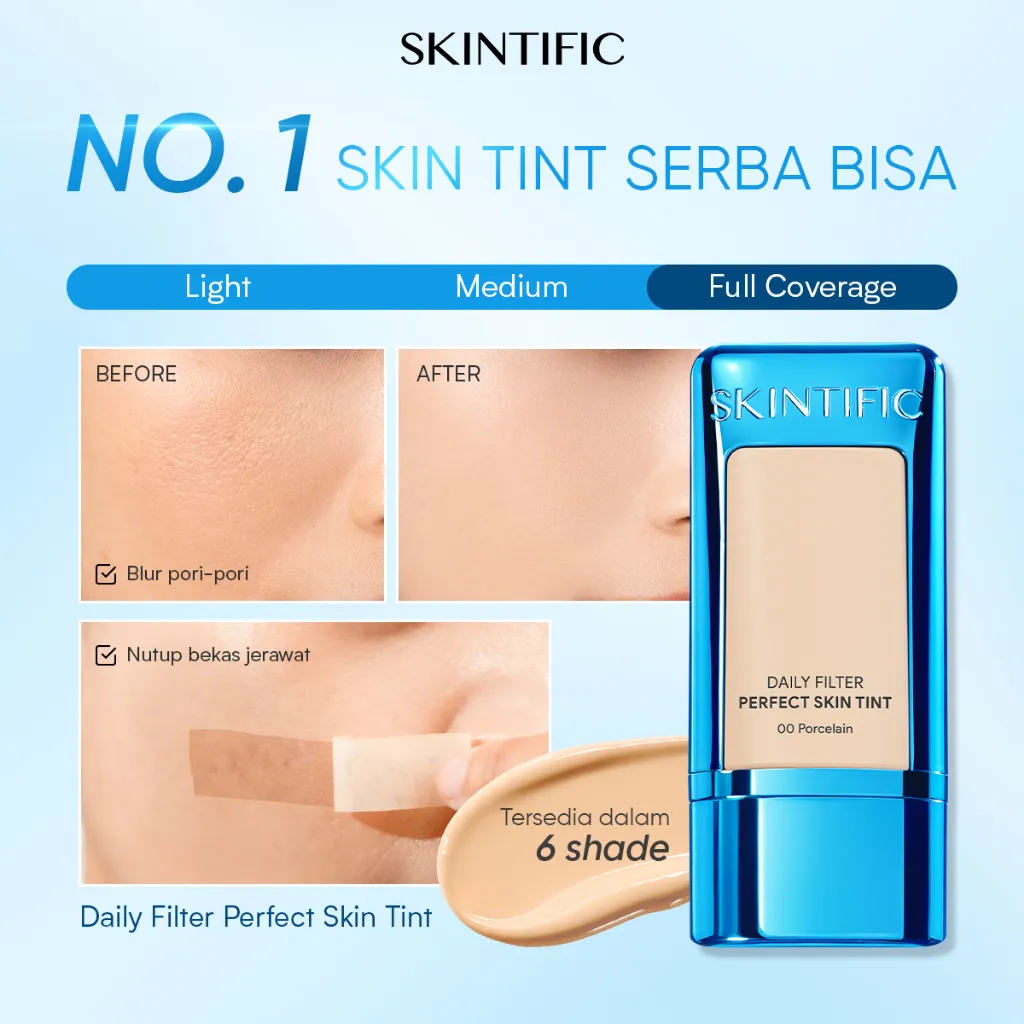 SKINTIFlC - Perfect Coverage Blurring Skin Tint | make up foundation skin tinted bb cream corrector Blur Perfect  Breathable Flawless Coverage Healthy Finish Long-lasting oil-control