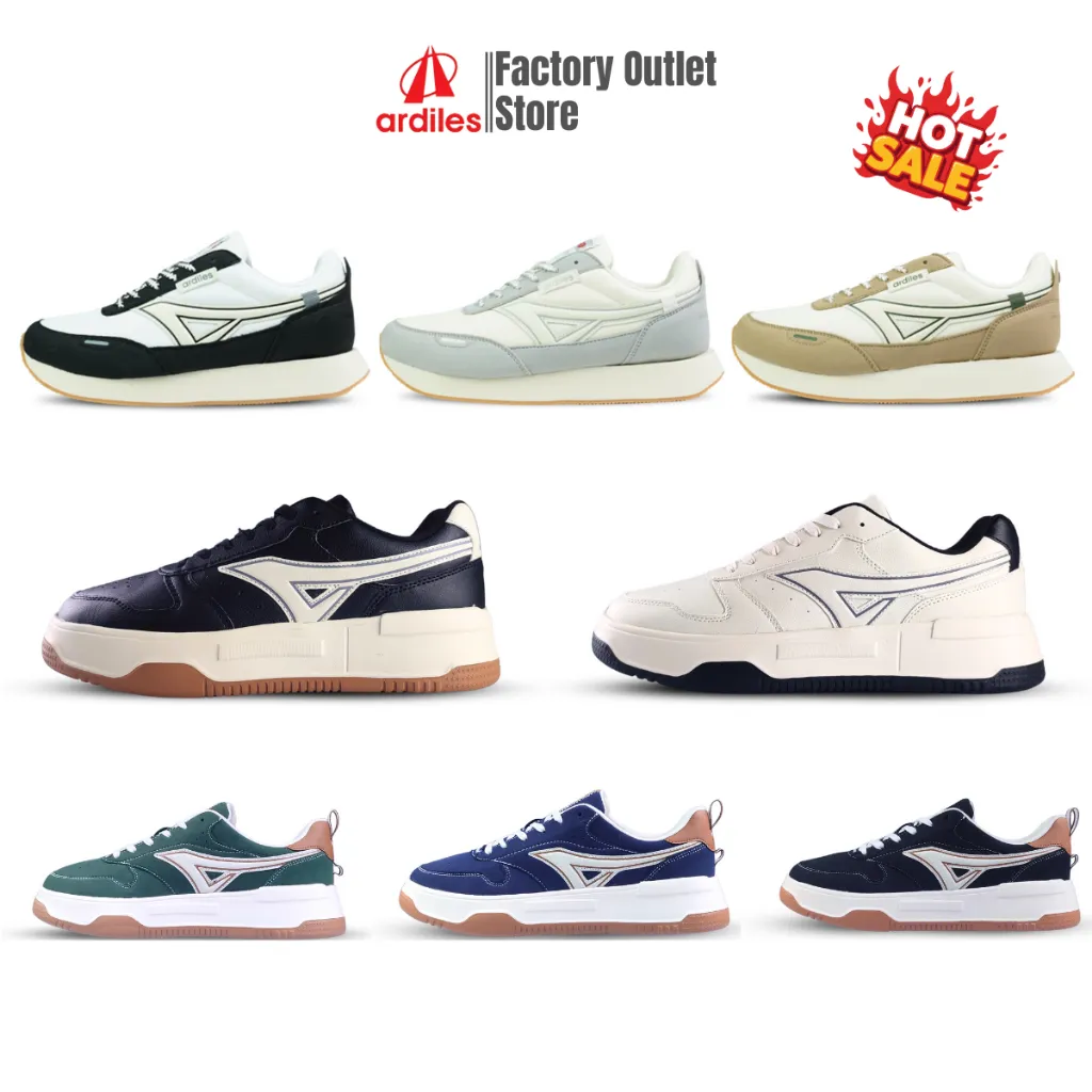 SEPATU ARDILES ORZORA // ZUMA // REIGN ARDILES LIFESTYLE SEPATU SNEAKERS CASUAL PRIA WANITA ORIGINAL