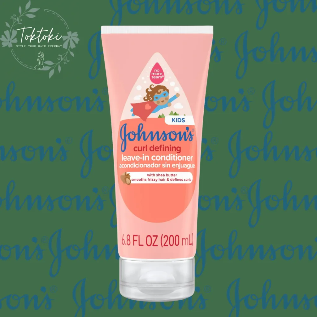 JOHNSON'S Kids Curl Defining Leave-In Conditioner - 200ml