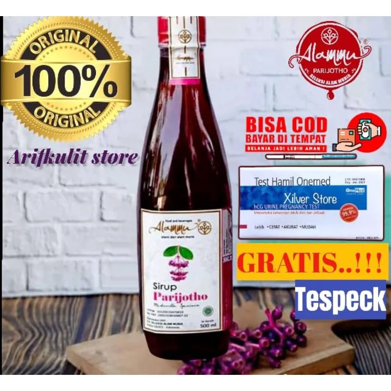 SIRUP PARIJOTO SIRUP PARIJOTO 500ml SIRUP PARIJOTO ASLI MURIA 100% ORIGINAL PENYUBUR KANDUNGAN ALAMI