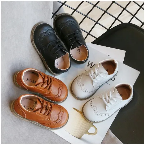 Sepatu Anak kulit IMPORT sepatu sneakers SEPATU FORMAL anak IMPORT V-182