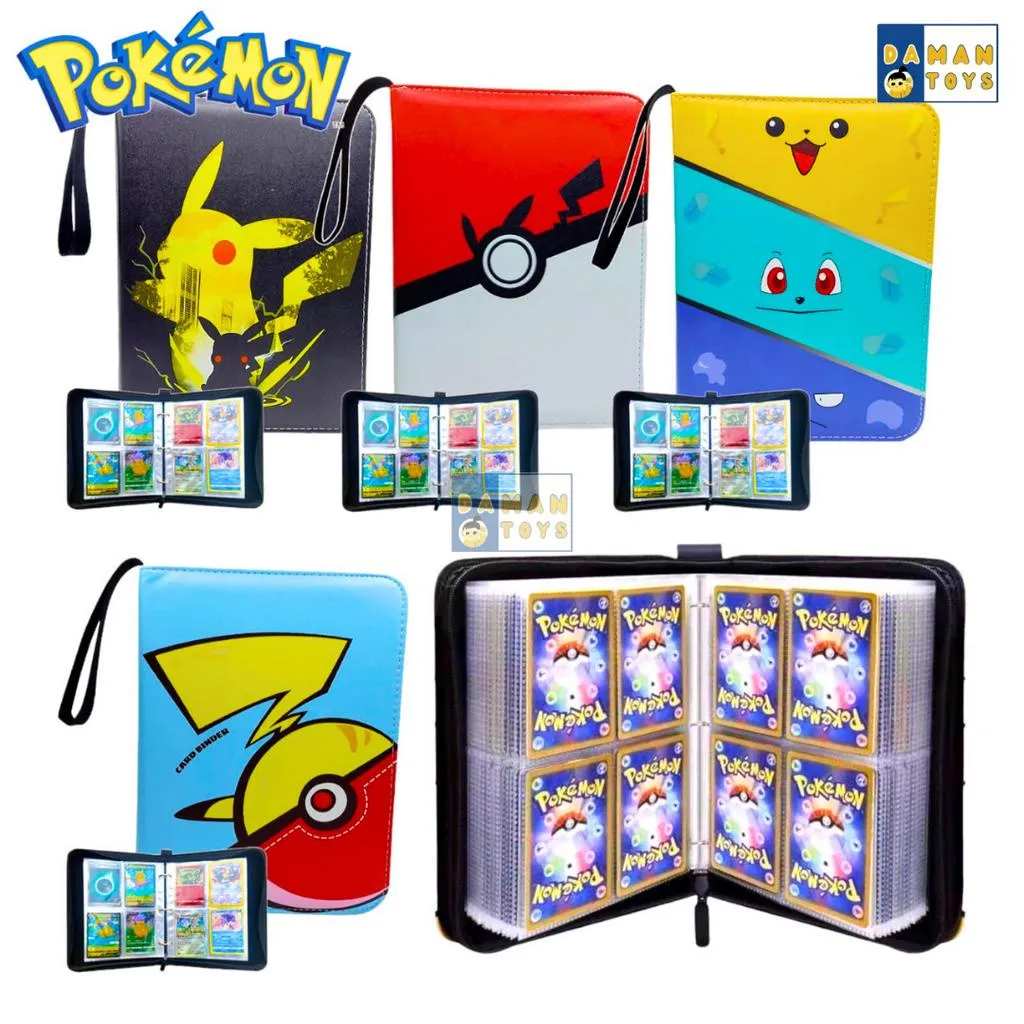400PCS Buku Album Kartu Pokemon Kartu Game
