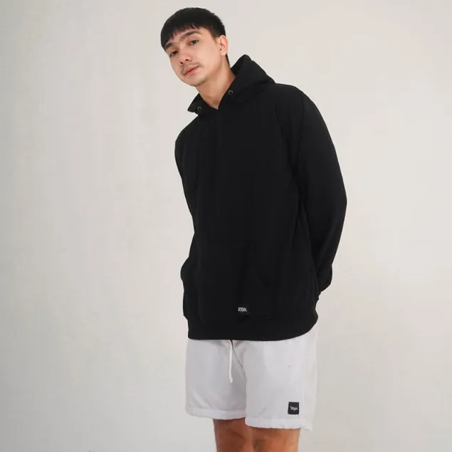 Steigen Pullover Hoodie Fleece Black