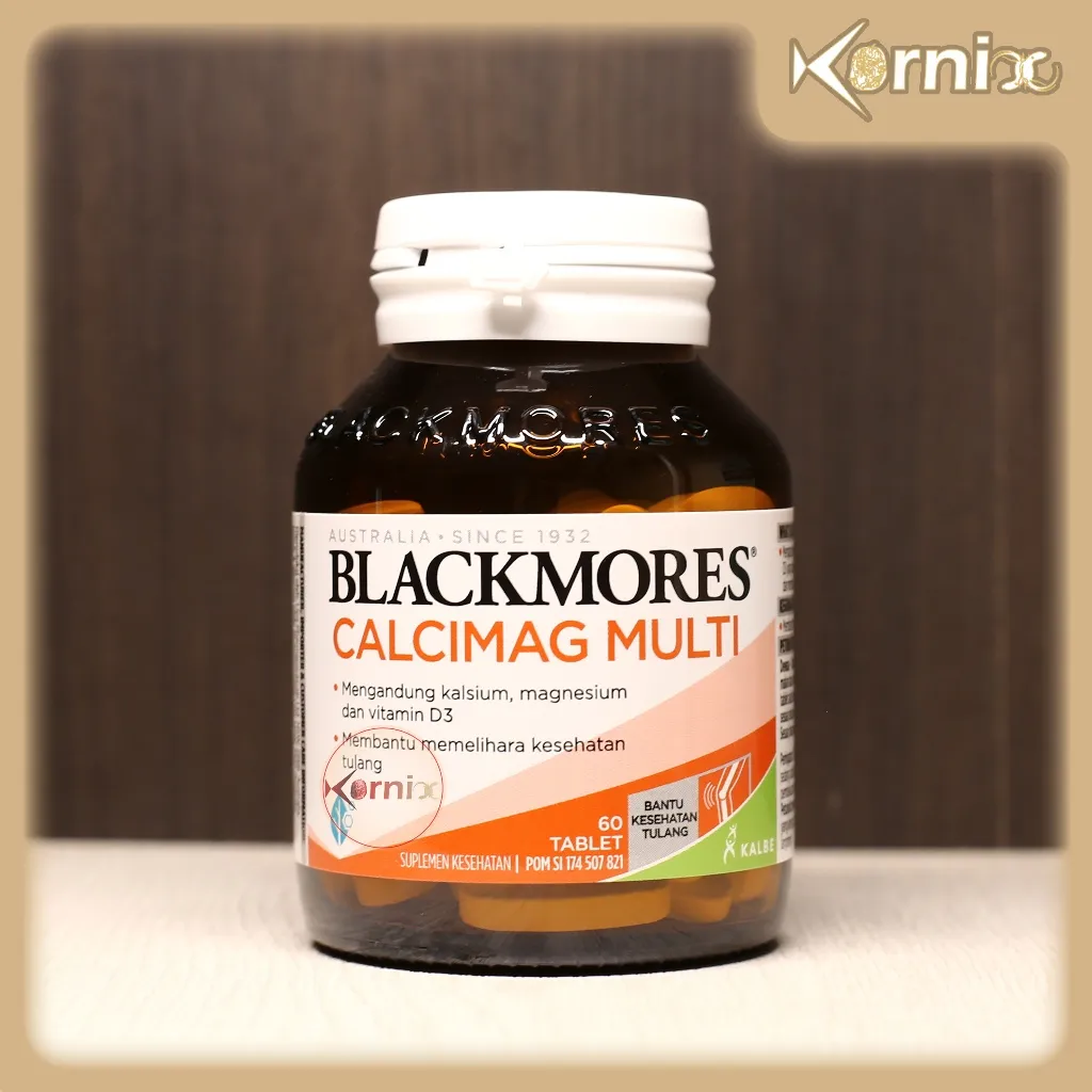 Blackmores Calcimag Multi 30 60 Tablet — Suplemen Kalsium Magnesium Vitamin D3 untuk Kesehatan Tulang