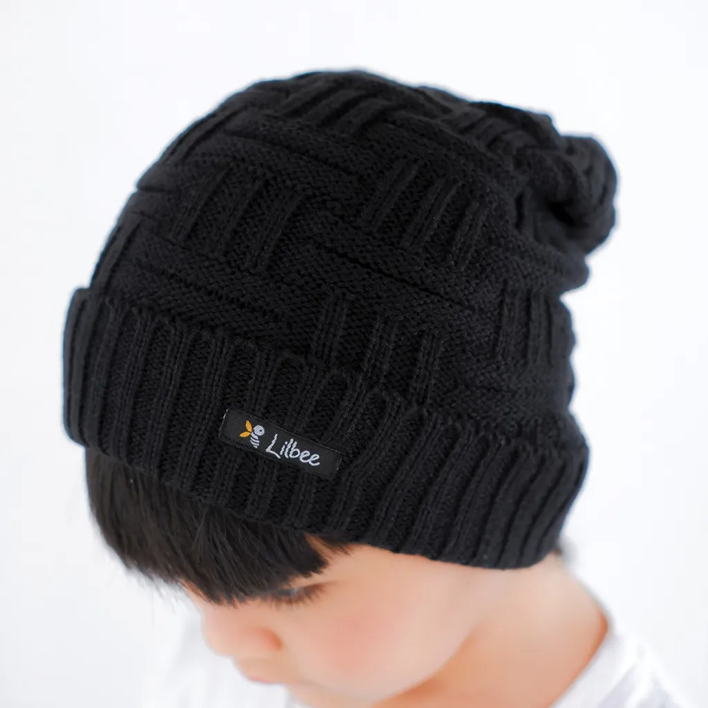 LILBEE Topi Rajut Kupluk Beanie Anak Premium Laki Laki Perempuan Ala Korea Knit Polos Kuplok Musim Dingin Anak Hangat Tebal KP 005