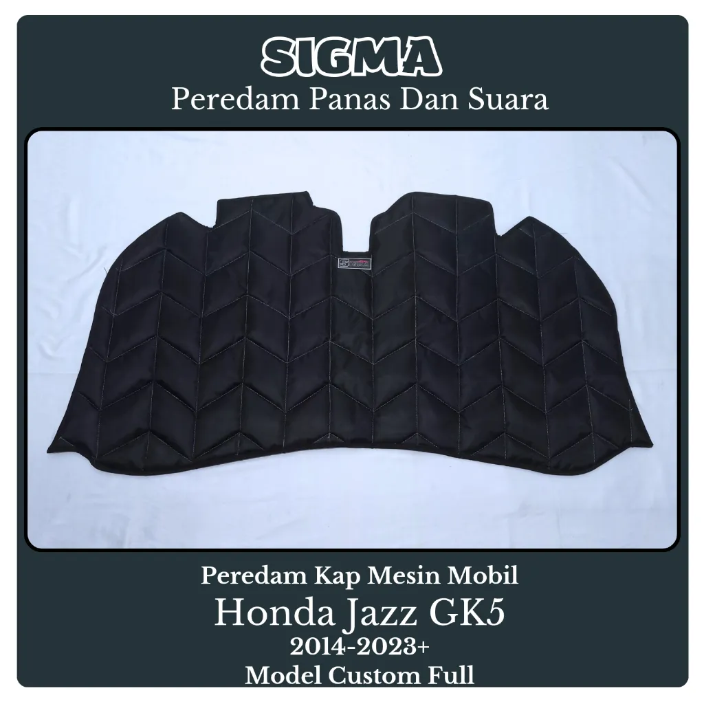 Peredam Panas Dan Suara Kap Mesin Mobil Honda Jazz GD3 Tahun 2001-2007 Honda Jazz GE8 Tahun 2008-2014 Honda Jazz GK5 Tahun 2013-2023+