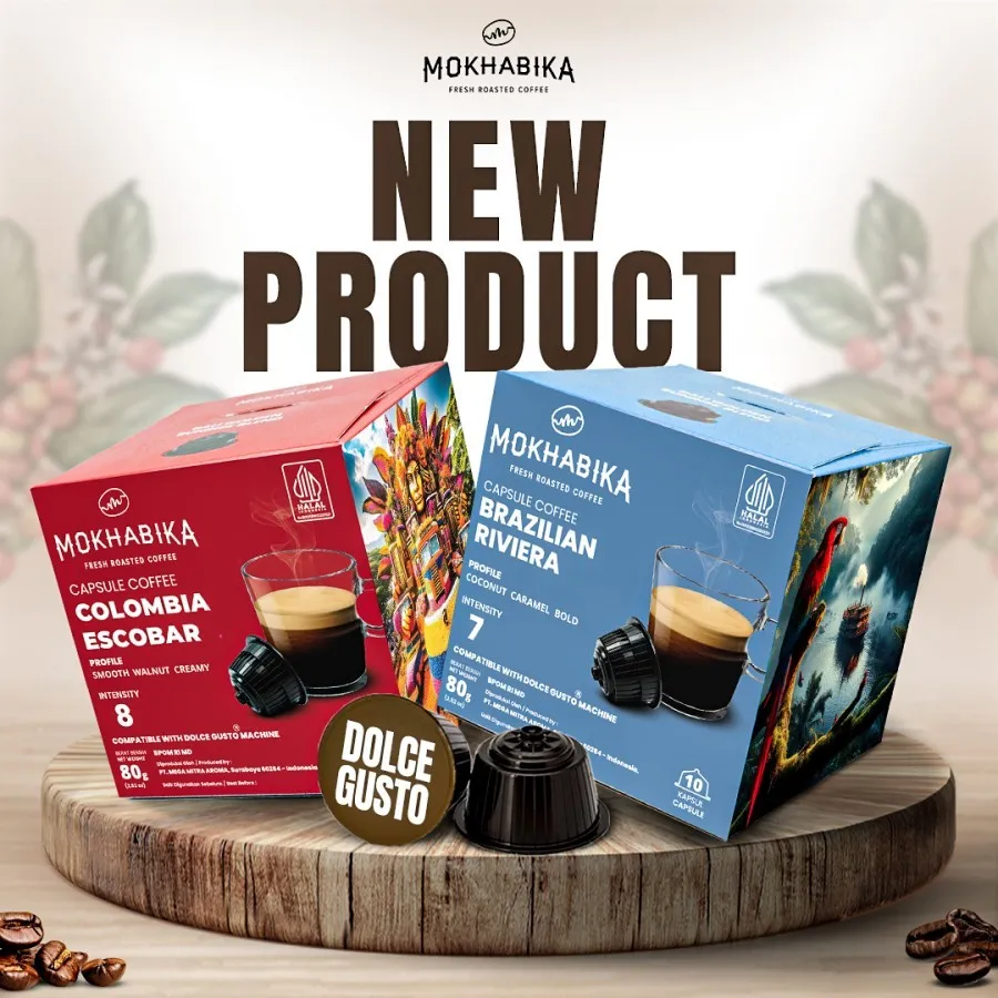 12.12 CHRISTMAST SALE - Mokhabika Limited Dolce Gusto Compatible Coffee Capsule Kopi Kapsul