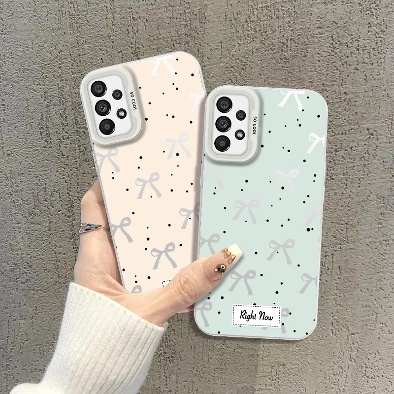 Casing hp untuk SAMSUNG A05 A05S A15 Cover M15 A14 A25 54(5G)A55 A32 A35 A53(5G) S23 A71 A04E A03 A31(4G) NOTE20ULTRA S22 S24 F12 GalaxyA72 CASE HARDCASE PITA CANTIK CEWE ANTISLIP CYK0021