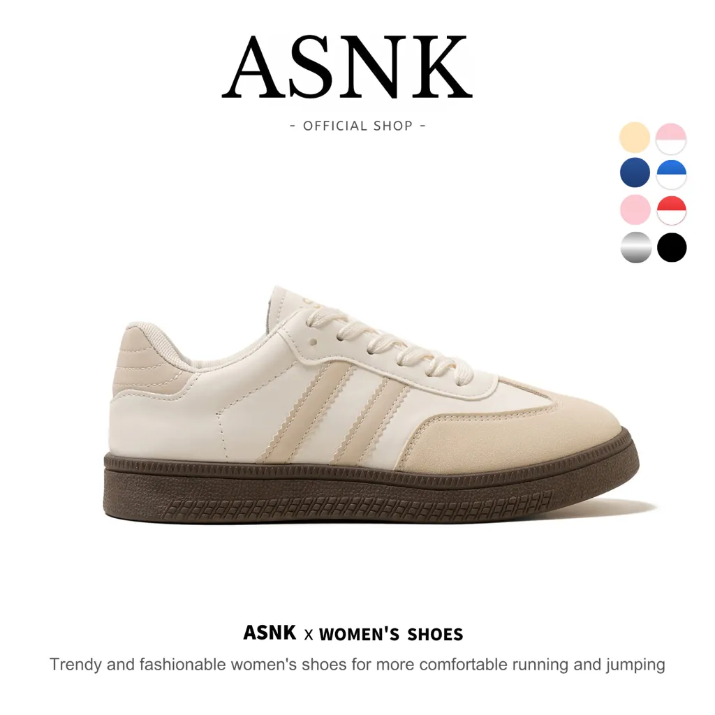 BISA COD ASNK SEPATU SNEAKERS WANITA KOREA STYLE KASUAL SHOES SK-312