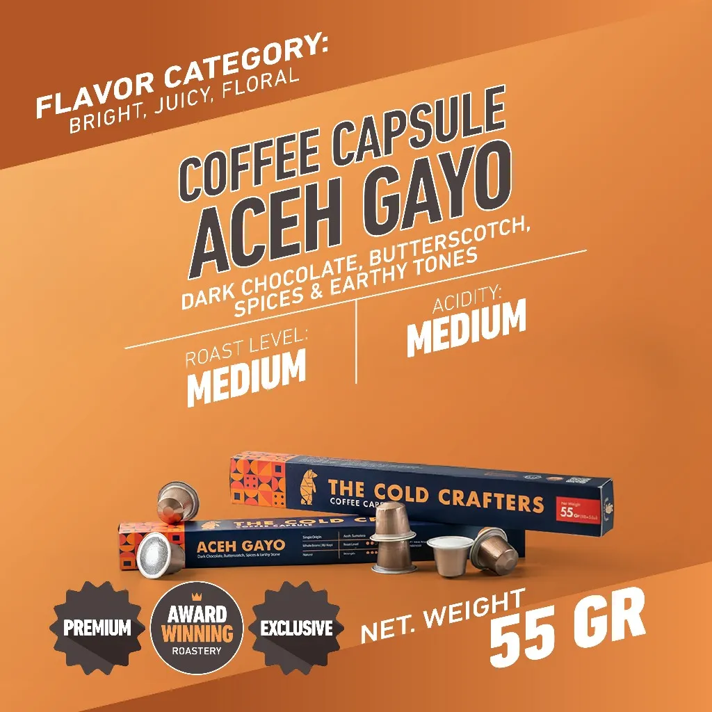Coffee Capsule / Kapsul Kopi - Aceh Gayo Nespresso Compatible