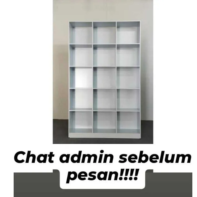 RAK SUSUN SERBAGUNA / RAK LAUNDRY / RAK BUKU / RAK SEMBAKO  RSG 15 KOTAK & 10 KOTAK & 12 KOTAK