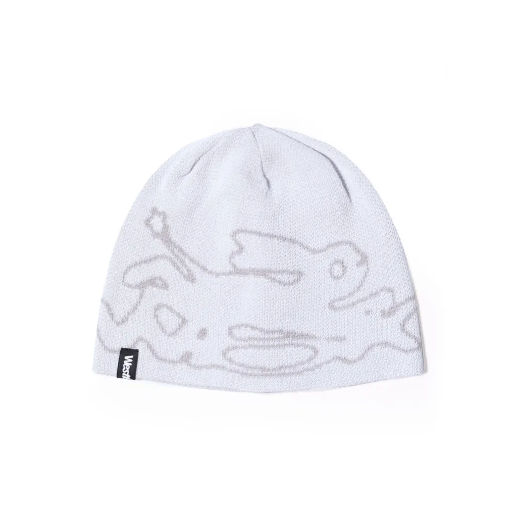 Bunnies - Beanie Hat ( Grey )