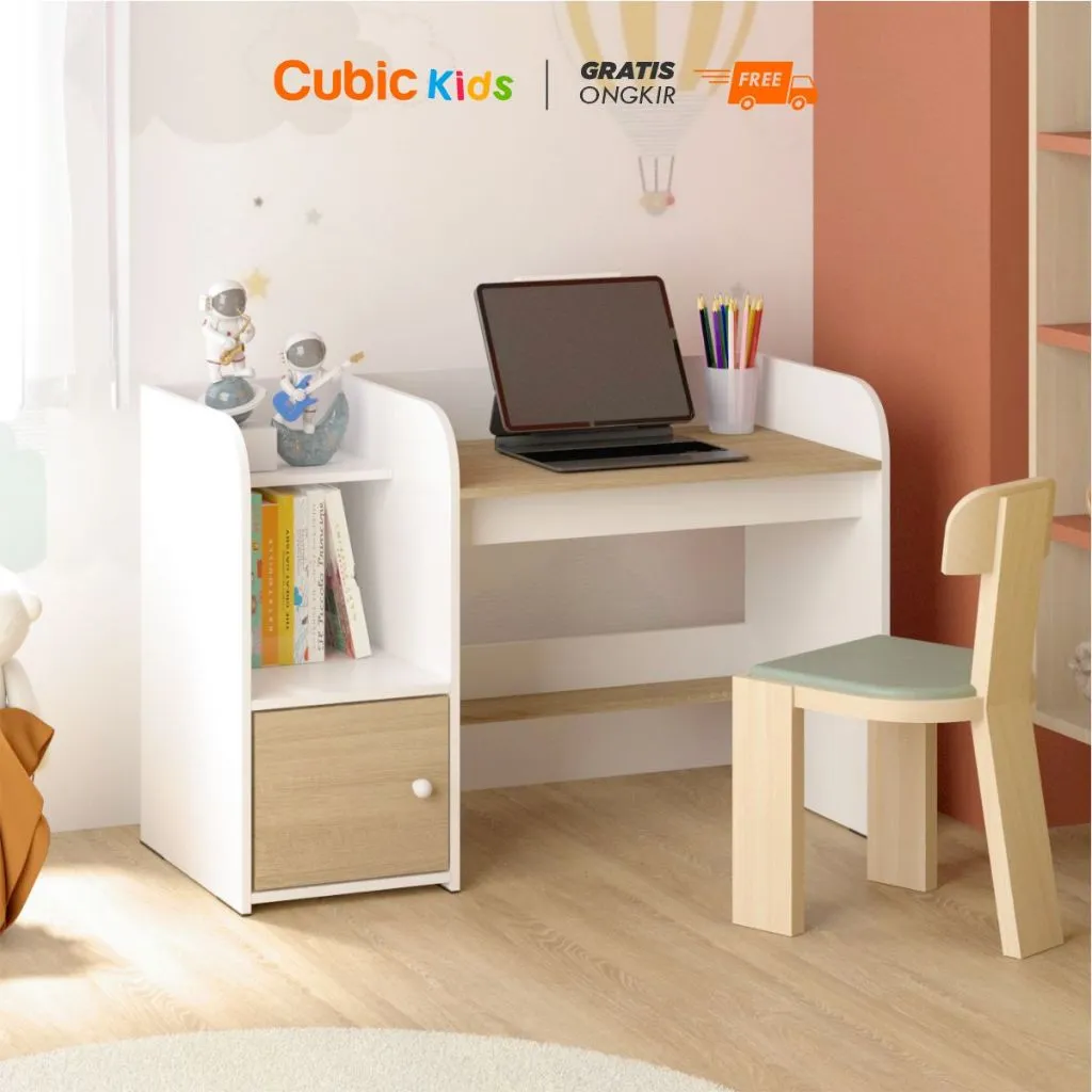 Cubic KIDS Meja Tulis Anak / Meja Belajar - PONYO MTA 90