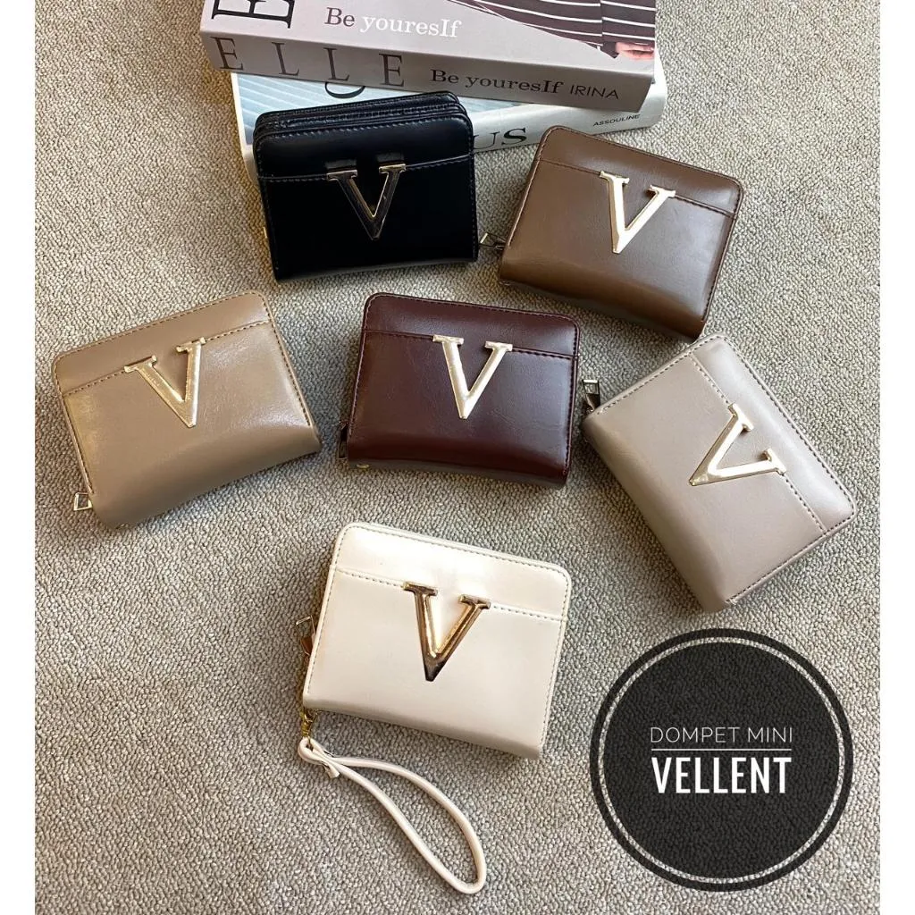 Pondoktascantik Dompet Kecil Vellent Dompet Wanita Viral Dompet Koin Dompet Kecil
