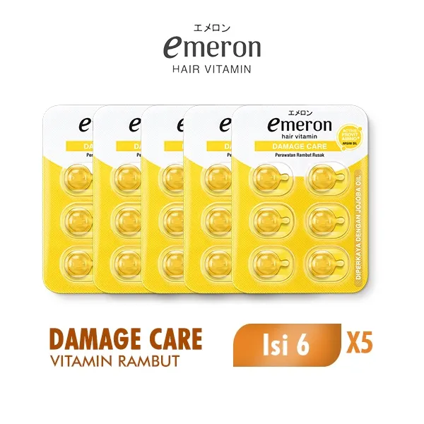 Emeron Hair Vitamin Damage Care x5