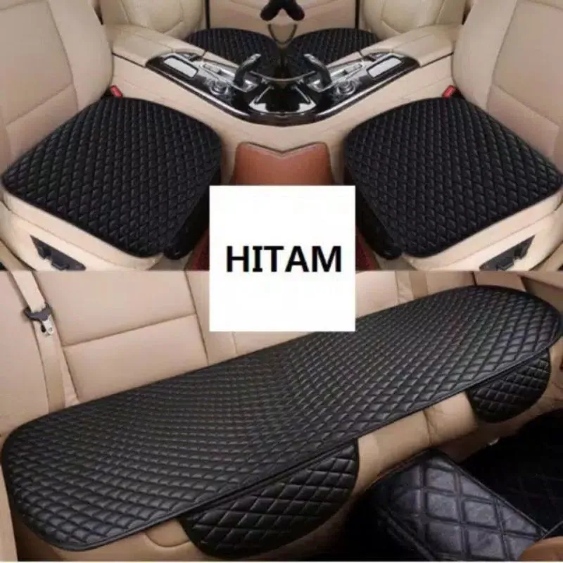 alas jok mobil universal 3in1set bahan premium leather