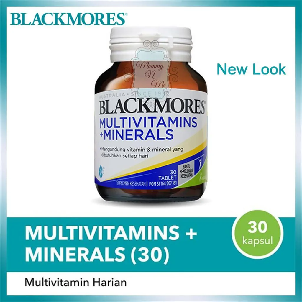 blackmores multivitamins + minerals 30 60 MULTIVITAMIN