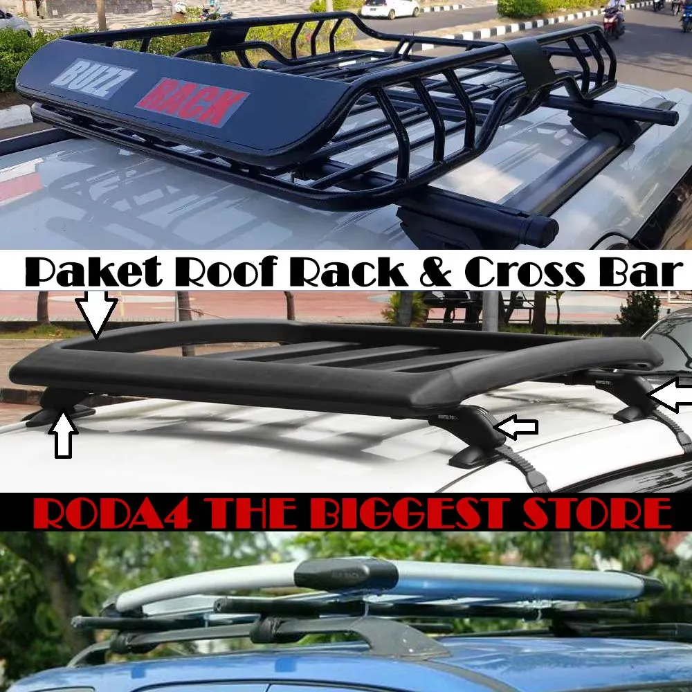 Roof Rack Mobil & Cross Bar All New Avanza Fortuner Rush Ertiga Xpander Innova Terios Calya Mobilio