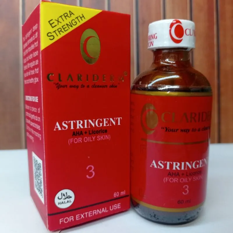 ORIGINAL Clariderm Astringent Ori