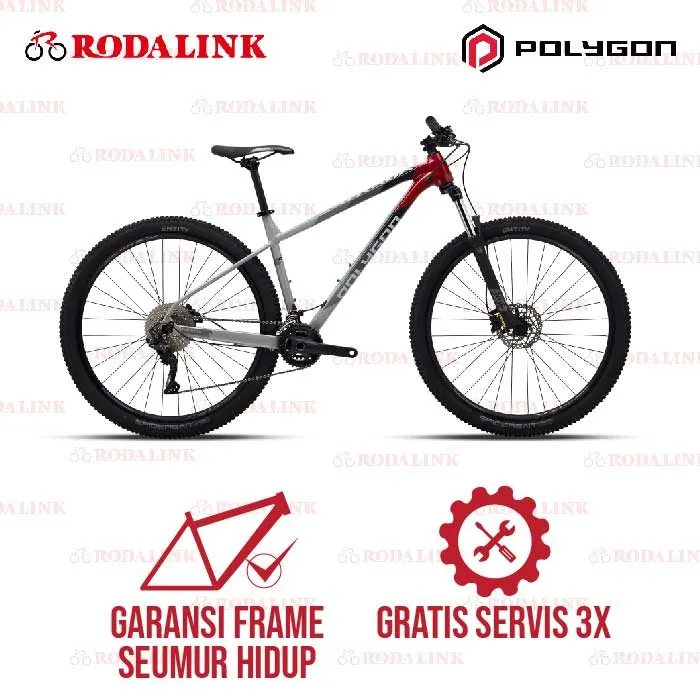Polygon Sepeda Gunung MTB Xtrada 5 | Sepeda Gunung Alloy 27.5" & 29"