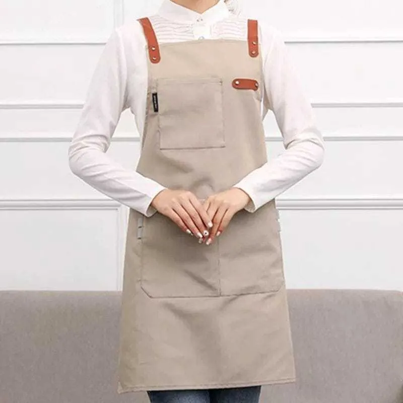 Bp Apron Waterproof Celemek Masak Dapur Anti Air Pria Wanita Chef Pelayan Cafe waiter Original Handmade