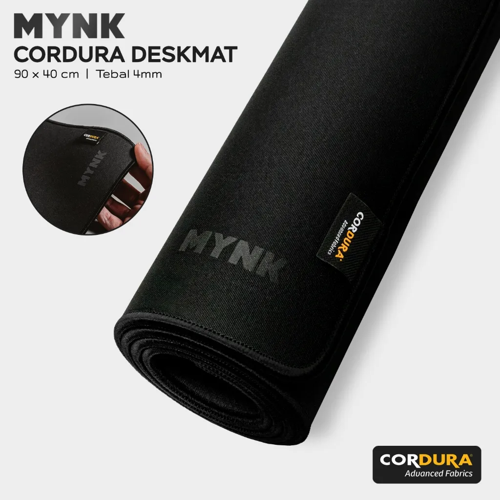 MYNK Cordura Deskmat / Gaming Mousepad / Fabric Desk Mat