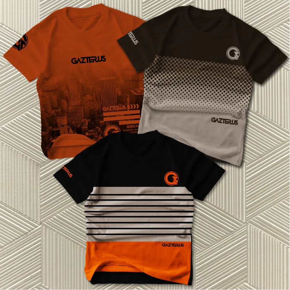 Kaos Anak PAKET ISI 3 PCS Baju Distro Branded Premium Bahan Katun 24s Lembut All Motif Unisex