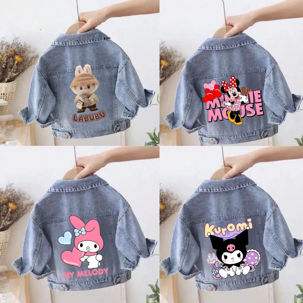 JAKET MOTIF ANAK USIA 1-7 TAHUN ANAK PEREMPUAN DAN LAKILAKI / JAKET ANAK ANAK  MOTIF TERBARU
