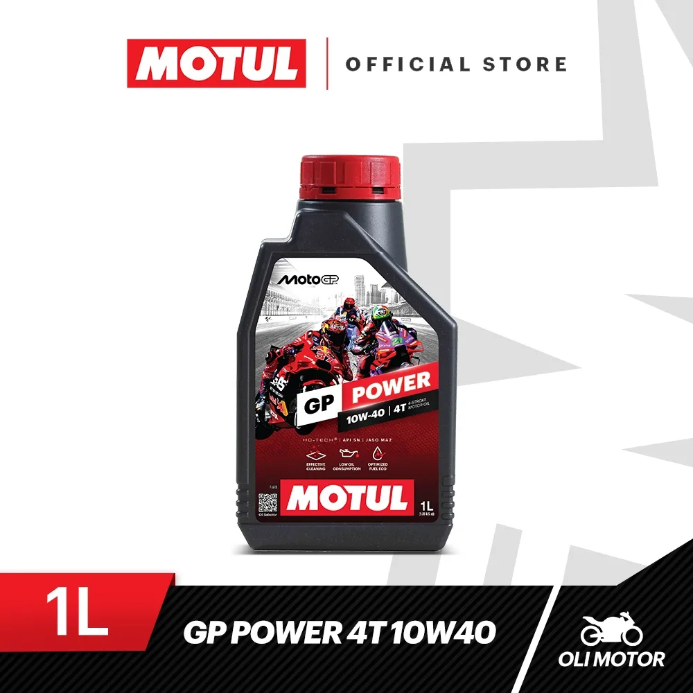 Oli Motor Motul GP POWER 4T 10W40 1L