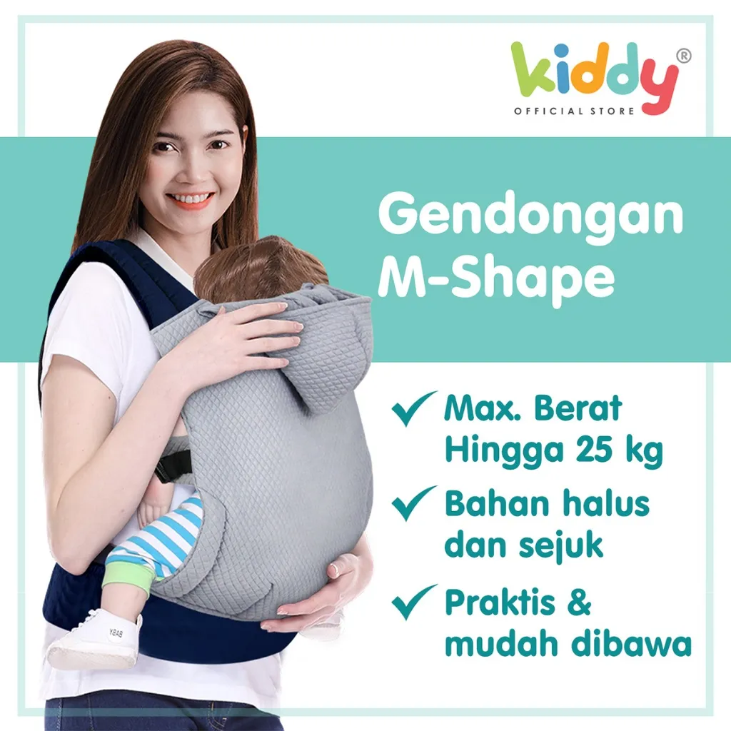 Kiddy Gendongan Bayi Hiprest Multifungsi / Baby Carrier / Hipseat / Gendongan Anak SSC