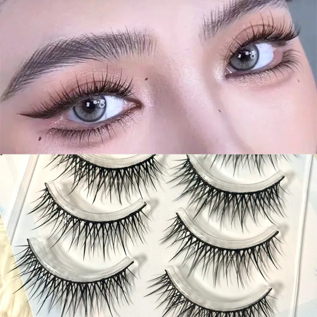 READY STOCK (NN28 + NN 27) 5 Pasang Bulu Mata, Korean & Chinese Style Eyelash, Douyin Makeup Eyelashes, Bulu mata Lembut Lentik, Bulu mata Korean NN27 dan NN28, Bulu Mata Bold.