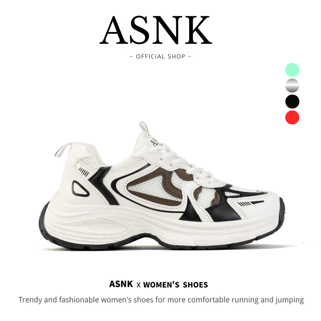 BISA COD ASNK Sepatu Wanita Sneakers Fashion Shoes SH-656
