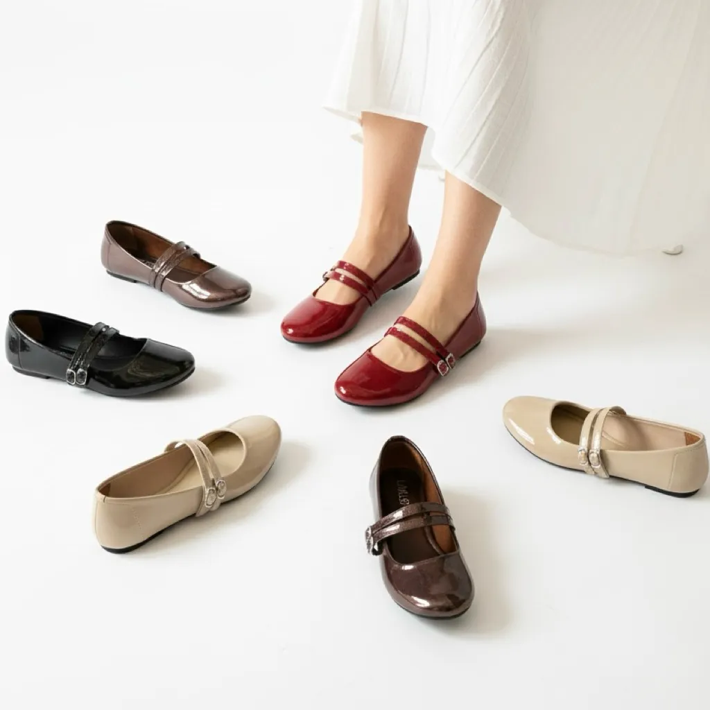 lavaletta • Glory Glossy Flatshoes