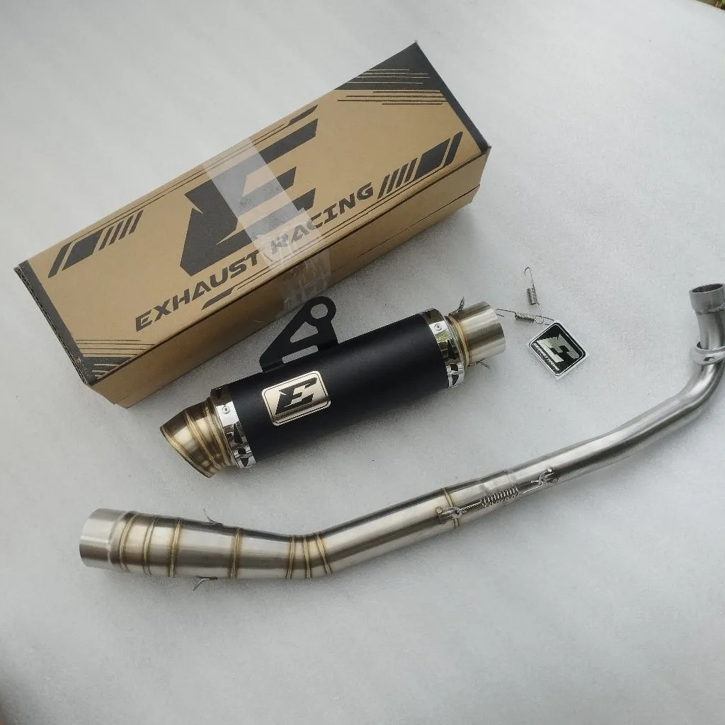 fulset knalpot bebek racing Jupiter Vega Supra Blade kharisma Revo Supra x 125